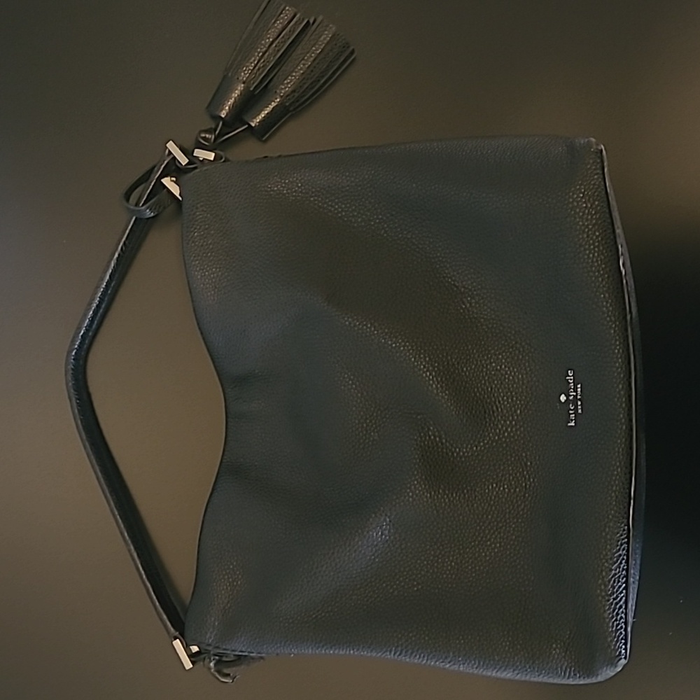 Kate Spade Black Leather Purse - Picture 6 of 16
